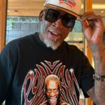 Dennis Rodman Instagram - My collection by the @nba & @mitchellandness & @lidshatdrop is now available exclusively on LidsHD.com and in select Lids HD, Lids, and NBA stores.  ** NBA Store - Houston & New York City ** Lids HD Store - Queens, Houston, Las Vegas, Sam Francisco and 5th Ave ** Select @lids stores - Please check LidsHD.com for a list of stores! #Bulls #Pistons #Lakers #Spurs #mavericks