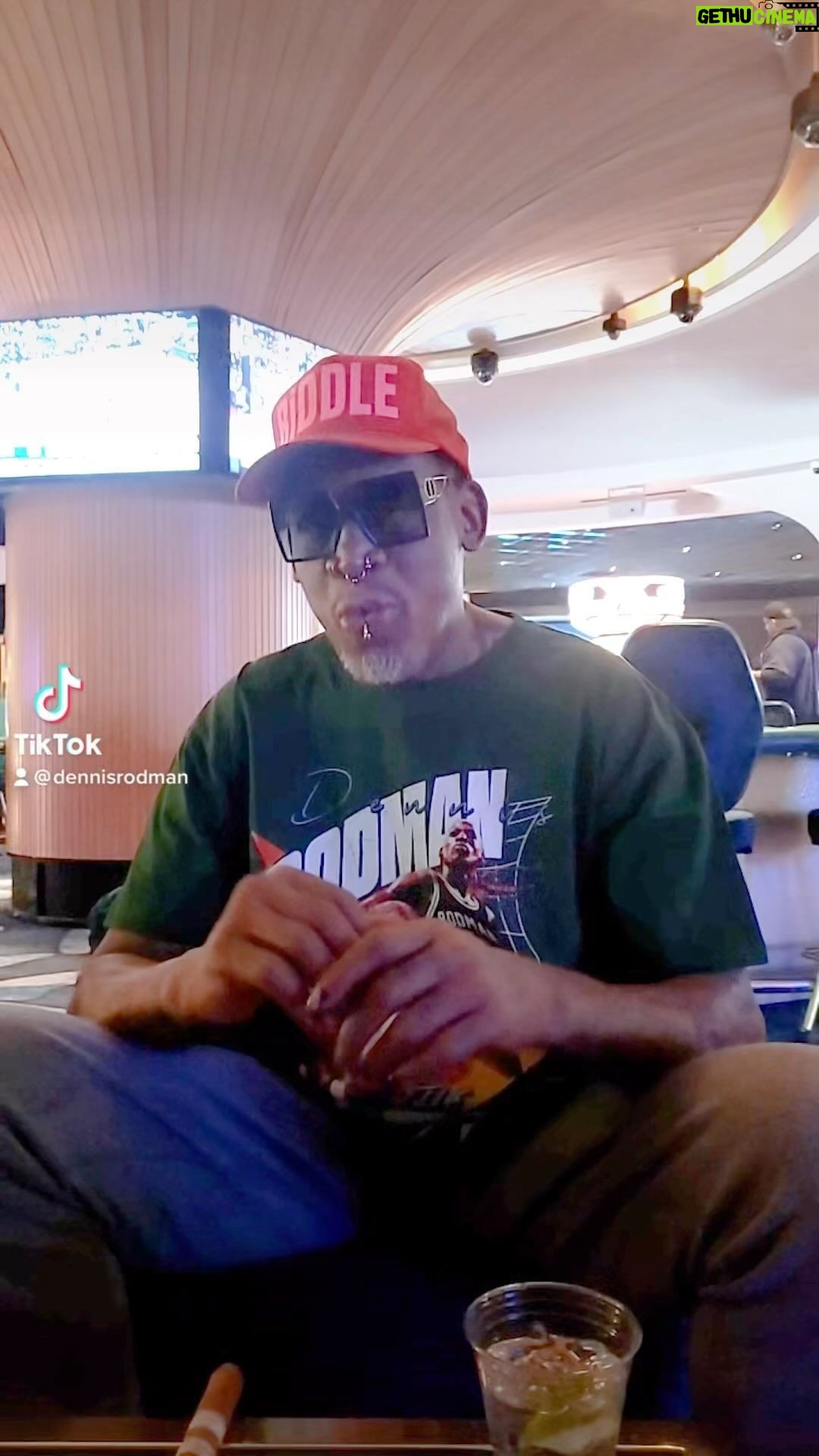 Dennis Rodman Instagram - Worm. Side. Quests.