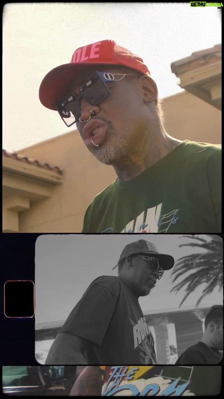 Dennis Rodman Instagram - The. Worm. 🤝. Zumiez.