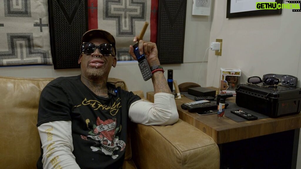 Dennis Rodman Instagram - The collab you never knew you needed🔥 Don't miss me on the all-new episode of #MTVCribs TONIGHT at 9p!