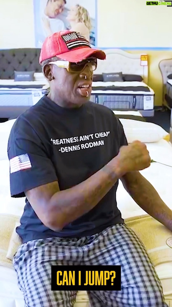 Dennis Rodman Instagram - Love. This. Place.