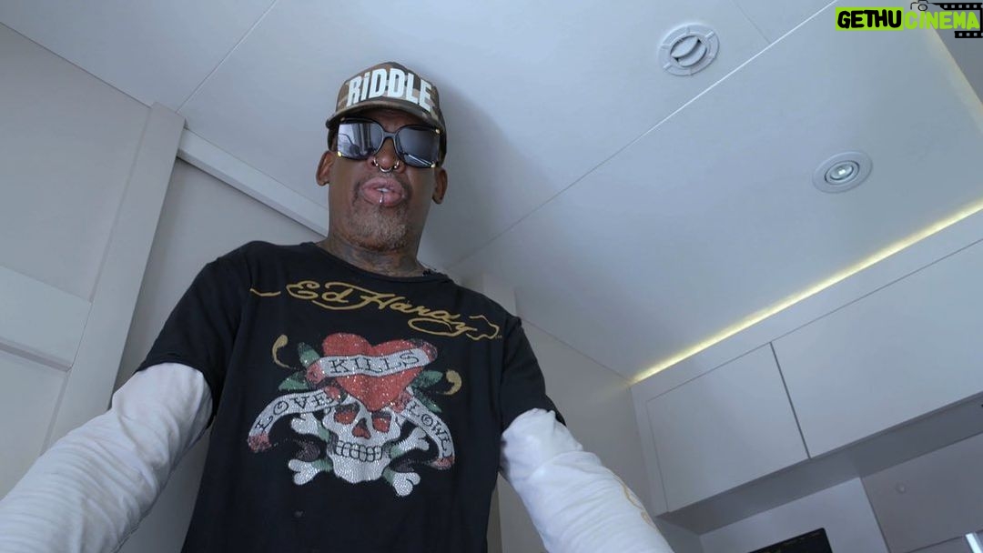 Dennis Rodman Instagram - The collab you never knew you needed🔥 Don't miss me on the all-new episode of #MTVCribs TONIGHT at 9p!