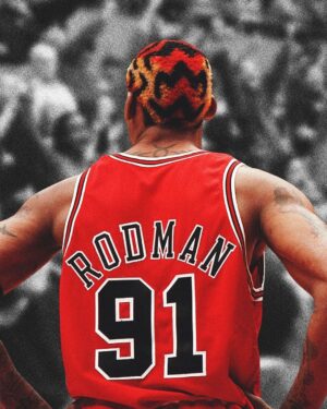 Dennis Rodman Instagram - Stand. Out.