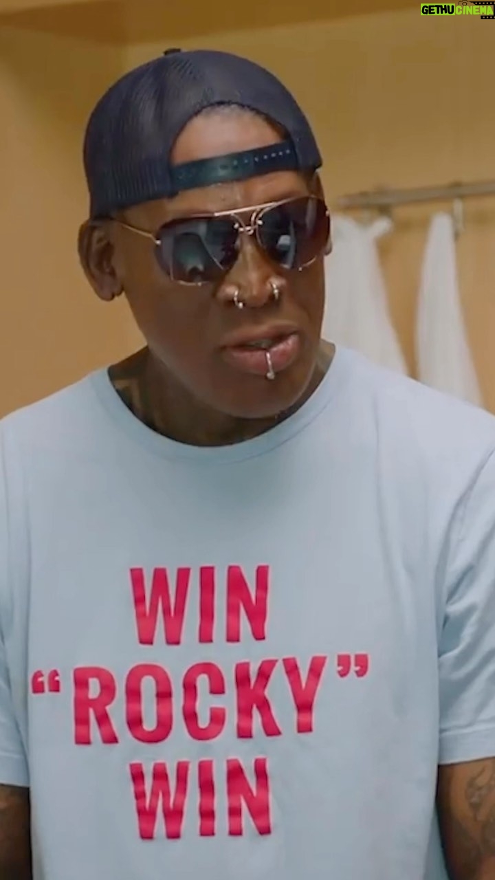 Dennis Rodman Instagram - The. Ambassador.