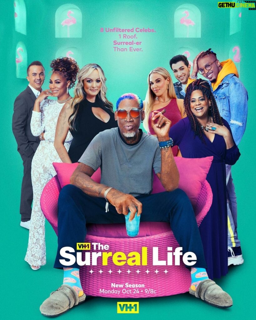 Dennis Rodman Instagram - #TheSurrealLife is more unfiltered than EVER! 😳 Don’t miss the premiere of @SurrealLifeVH1 – MON OCT 24 at 9/8c on @VH1! 🔥