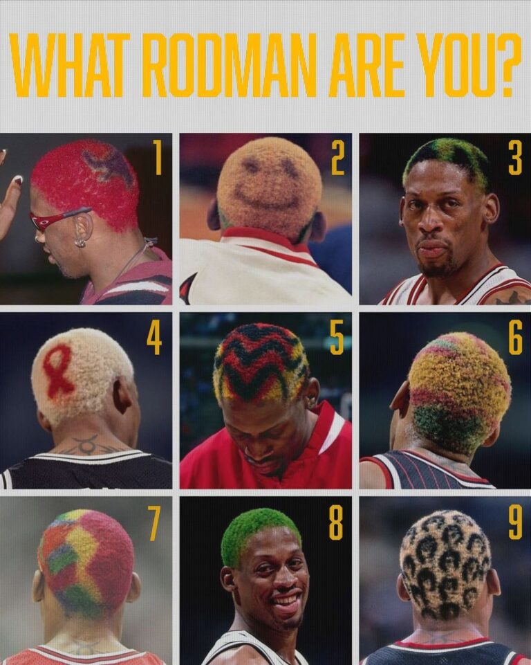 Dennis Rodman Instagram - Which. One?