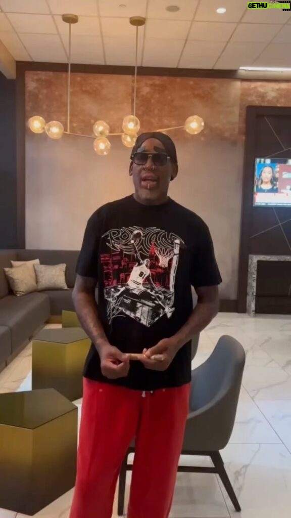 Dennis Rodman Instagram - The worm @dennisrodman is pulling up to Sneaker Con DC Aug 20th-21st! It’s going to be a movie. Tickets: sneakercon.com and at event Walter E. Washington Convention Center