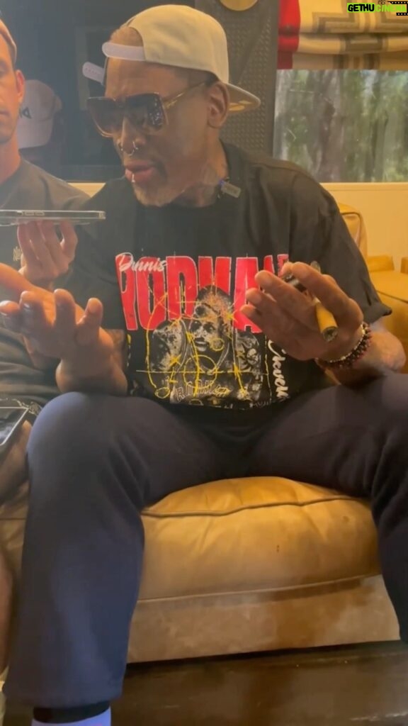Dennis Rodman Instagram - My. NFT. Project. Is. About. The. People.