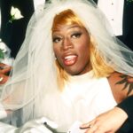 Dennis Rodman Instagram - In 1996 Dennis Rodman straight-up married himself. What a wild, but effective way to spread the message of self-love. Embracing your individuality and being proud of who you are is the only way! 🤞🔒 #wormwednesday