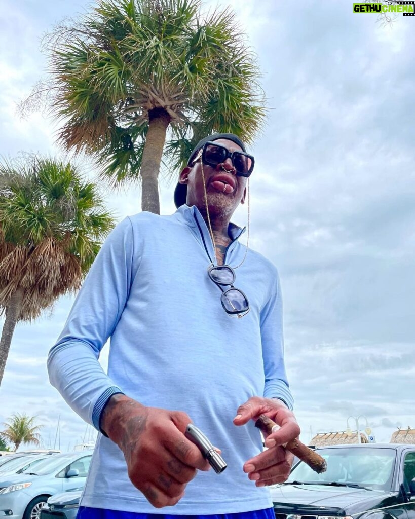Dennis Rodman Instagram - It’s. A. Good. Day. To. Be. You.