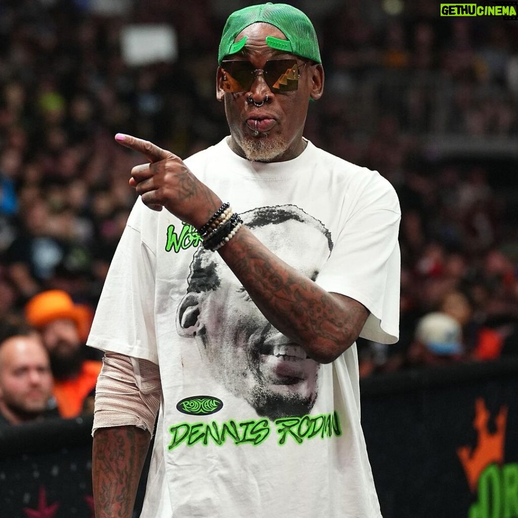 Dennis Rodman Instagram - Do you really want to go there 🫵🏾🤨Shop @rodmanapparel