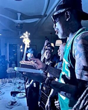Dennis Rodman Instagram - Thank. You. For. The. Love.
