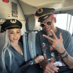 Dennis Rodman Instagram - Imagine If I was your Pilot BUCKLE UP #explorepage #pilotlife #speed SKY
