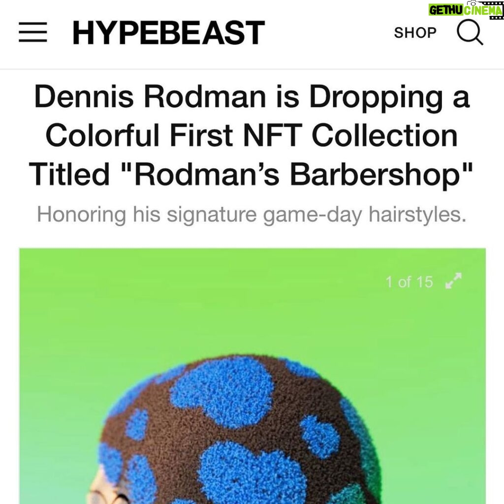 Dennis Rodman Instagram - Rodman’s. Barber. Shop. Opening April. 11th. Learn. More. At. www.rodmansbarbershop.com 💈