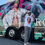 Dennis Rodman Instagram - On. The. Road. Again.