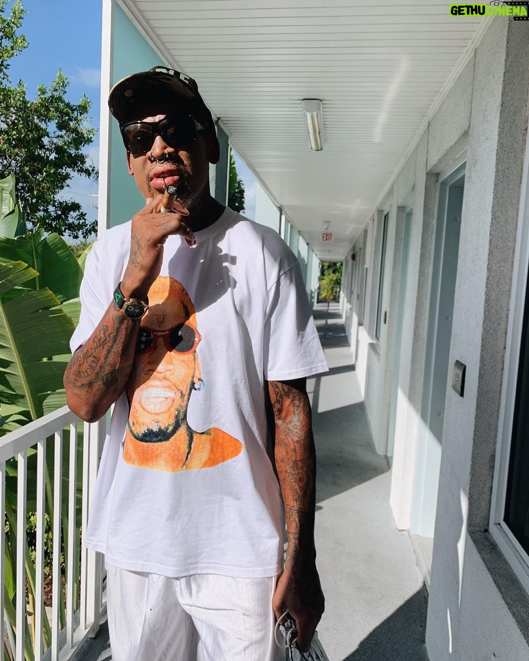Dennis Rodman Instagram - Spring. Breakers. Where. You. At. Florida