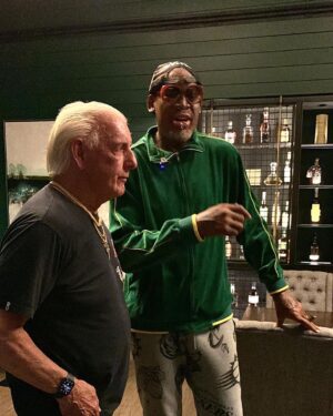 Dennis Rodman Instagram - Diamonds. Are. Forever. Wooo.