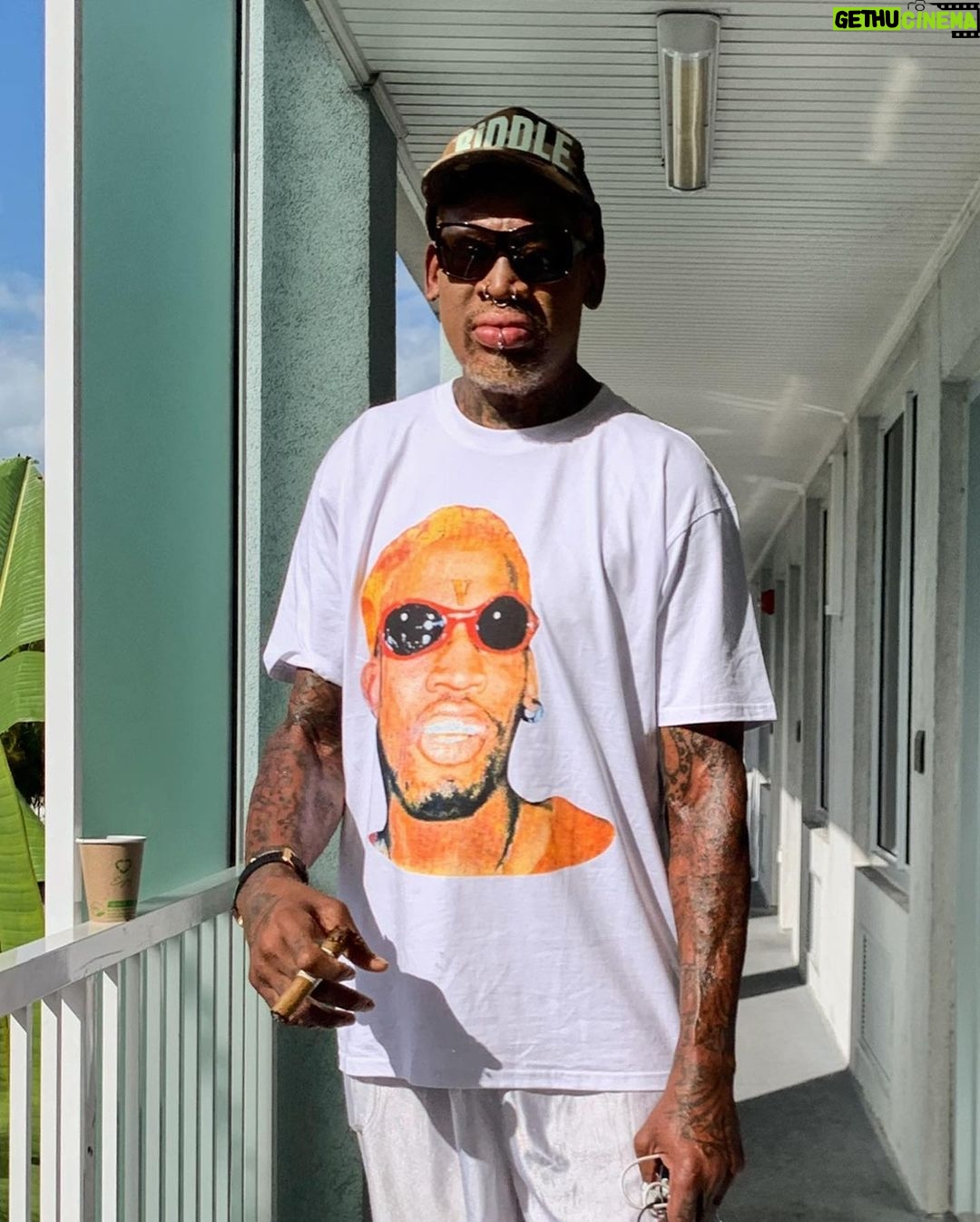 Dennis Rodman Instagram - Spring. Breakers. Where. You. At. Florida