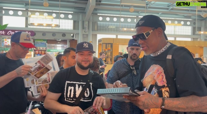 Dennis Rodman Instagram - 🗣️Too Sweet 🫵🏾🫵🏾Check it out on #youtube #subscribe link in bio✨N.W.O.
