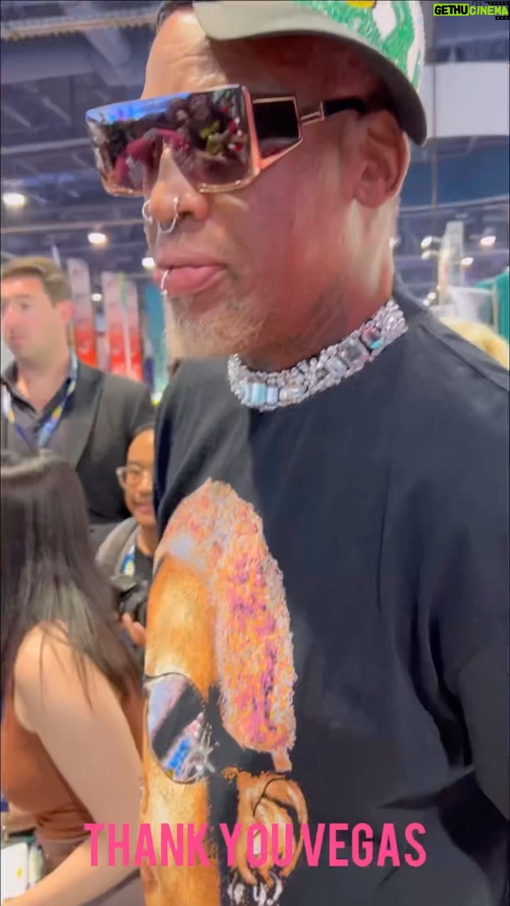 Dennis Rodman Instagram - Thank You Vegas 🕺🏾