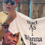 Dennis Rodman Instagram - Dennis Rodman UV Activated tee is available now! Exclusively at Zumiez
