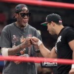 Dennis Rodman Instagram - The Return of RODZILLA🫵🏾 WHO GOT NEXT 👀Subscribe ➡️YouTube To 👀 Video 🤼‍♂️🐐🐐#linkinbio #explore AEW