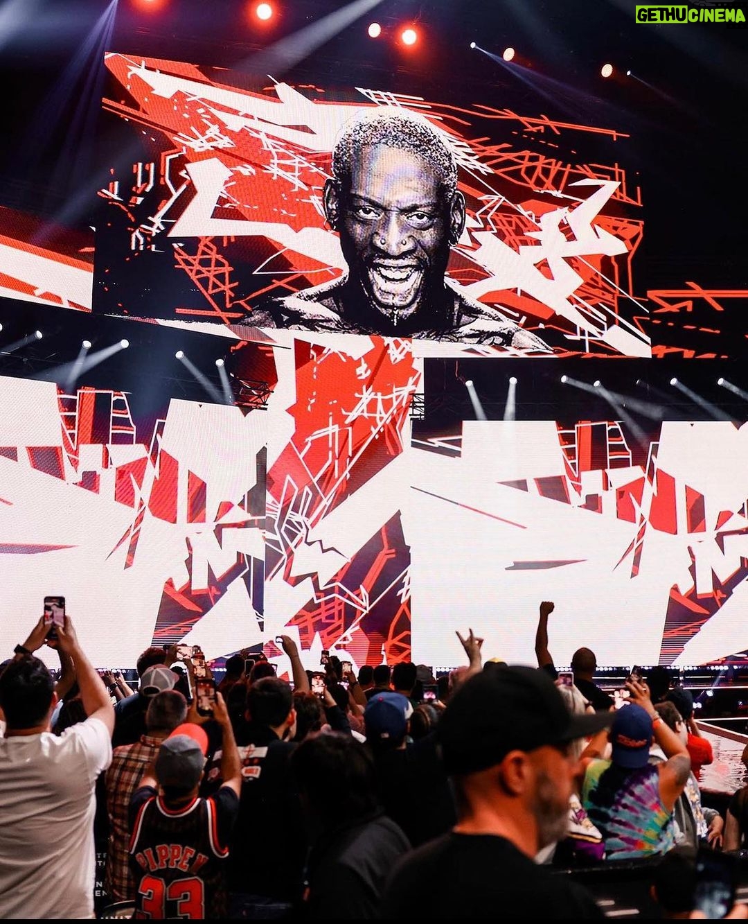 Dennis Rodman Instagram - The Return of RODZILLA🫵🏾 WHO GOT NEXT 👀Subscribe ➡️YouTube To 👀 Video 🤼♂️🐐🐐#linkinbio #explore AEW