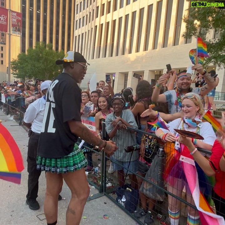 Dennis Rodman Instagram - Love will Always Win🌈Happy Pride #gaypride #loveislove #pridemonth