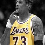 Dennis Rodman Instagram – The. Lakers. Days. #tbt