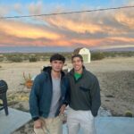 Derek Chadwick Instagram - camping with my roommate >>