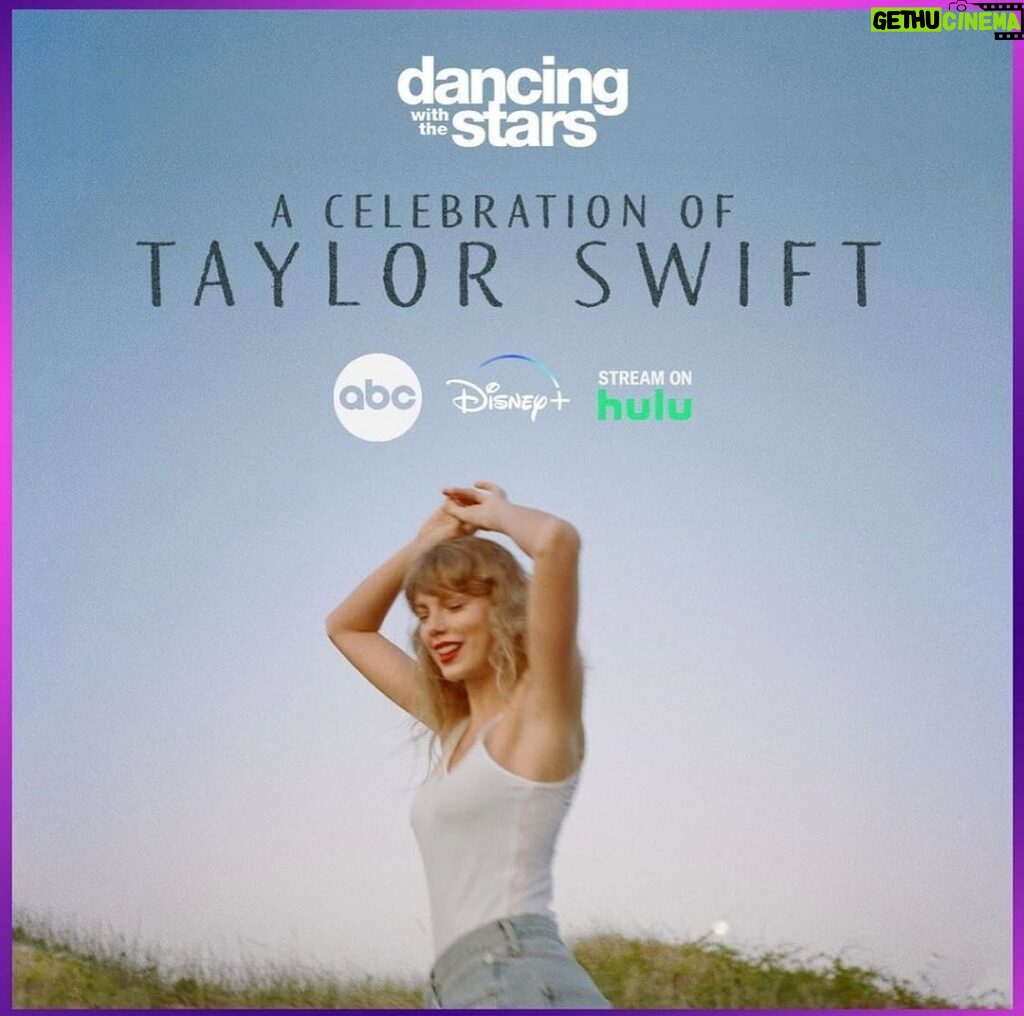 Derek Hough Instagram - Are you ready for it? @taylorswift @dancingwiththestars NOVEMBER 21st on @abcnetwork and @disneyplus @hulu