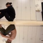 Derek Hough Instagram - Part 1- Last season we were supposed to perform this piece on @dancingwiththestars but unfortunately the day before @hayley.erbert injured her shoulder. This was the rough concept we put together in our garage. I hope you enjoy the raw rehearsal footage for “chasing cars” ❤️ On tour Now Tickets 🎫 Derekhough.com 🎵: “Chasing Cars” by @tommeeprofitt