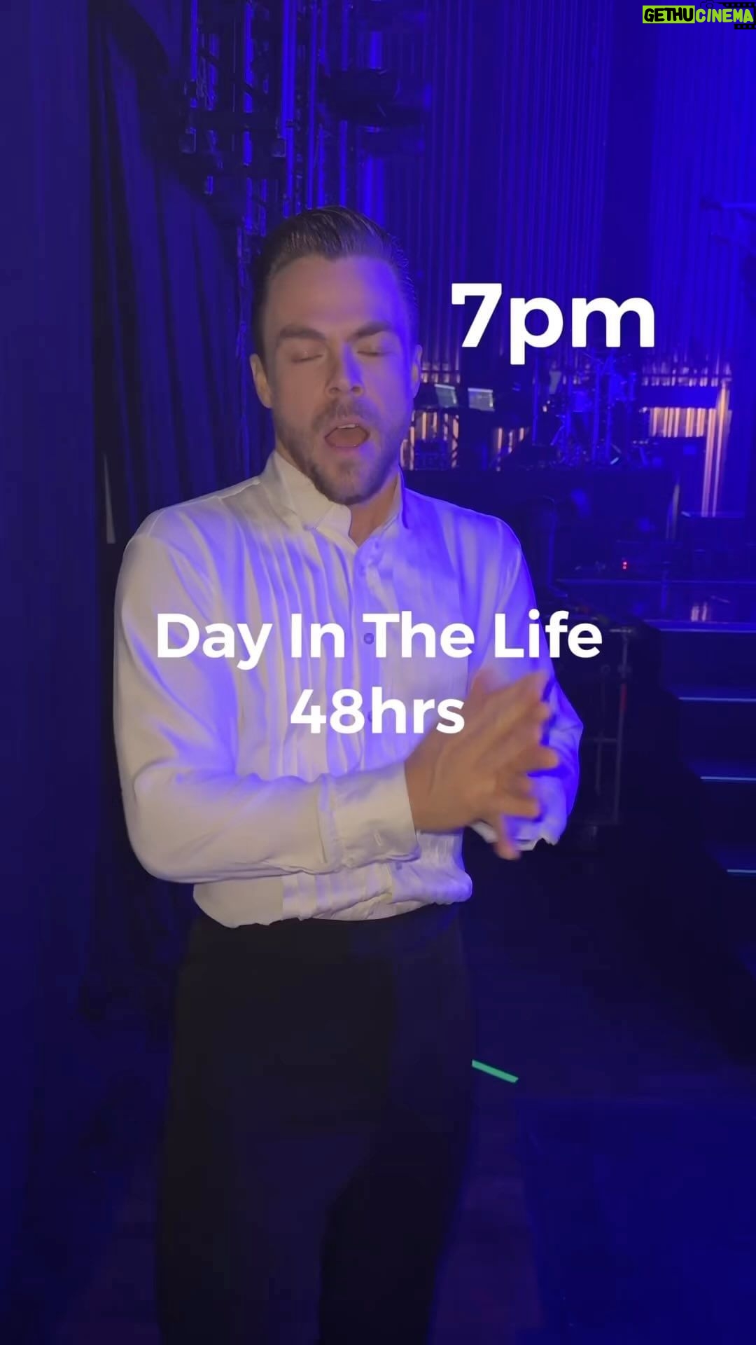 Derek Hough Instagram - Come with me as I balance a National Tour, @dancingwiththestars and prep for upcoming Disney Specials. HERE WE GO!!!