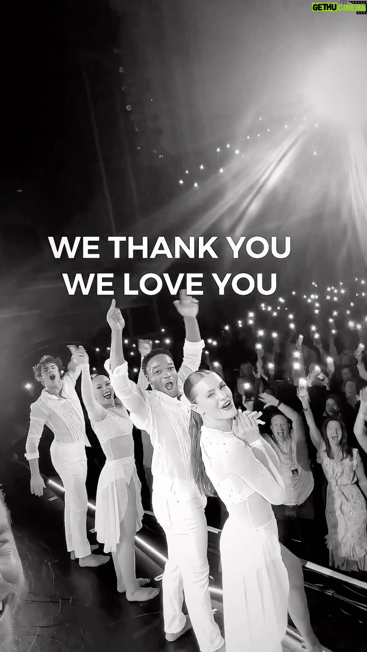 Derek Hough Instagram - There’s something special happening with this tour ! This show is exceeding expectations ! Thank you all so much for the constant and relentless energy every single night! We thank you, we love you ❤️ The Symphony continues to Grow!!! Derekhough.com