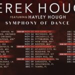 Derek Hough Instagram - This tour is Flying by!!! Only 35 Shows left! The response has been unbelievable. Thank you! Thank you! Thank you! Come Join The Symphony DerekHough.Com 🎫