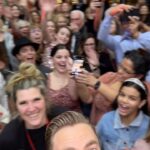 Derek Hough Instagram - Little too Hot for Spokane last night 🔥 We shut down the venue after Act one for a few minutes, but didn’t stop me from saying hi. We got back in and finished strong! Thank you Spokane for a great Night ! #symphonyofdance #tour