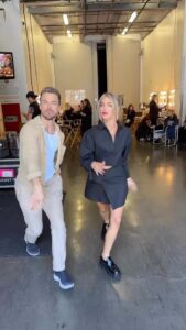 Derek Hough Instagram - We’re back in the ballroom TONIGHT!! @dancingwiththestars @juleshough