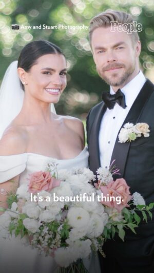 Derek Hough Instagram - Derek Hough and Hayley Erbert are looking forward to forever. 💗