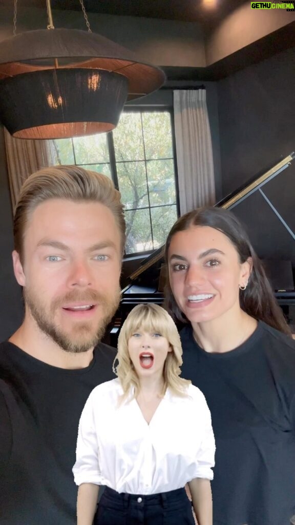 Derek Hough Instagram - Hey beautiful people! It’s T- Swift week here in Los Angeles and we wanted to celebrate it by doing a Giveaway for our upcoming show! - take a picture of the promo on the big screen - post it on your story - tag us @derekhough @hayley.erbert We will pick 4 WINNERS to come hang with us backstage before our show, maybe even a little dance 🕺🏼 Come see us at @youtubetheater September 30th in Los Angeles! Can’t wait to see you !! #erastour #tswift #symphonyofdance