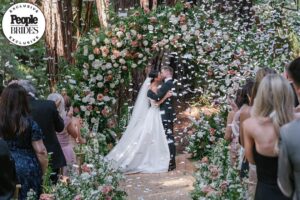 Derek Hough Instagram - It was a wedding meant for the stars! ✨ Derek Hough and Hayley Erbert's Monterey County, California wedding on Saturday featured plenty of sweet and stunning touches — from the bride's custom duchess satin gown, to their reception inside a 100-year-old barn, to appearances from famous friends.

PEOPLE and BRIDES are teaming up to share all the biggest moments from Derek Hough and Hayley Erbert's dream wedding day. Visit our bio link to see more photos from the joyous affair! | 📷: @amyandstuart