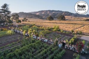 Derek Hough Instagram - It was a wedding meant for the stars! ✨ Derek Hough and Hayley Erbert's Monterey County, California wedding on Saturday featured plenty of sweet and stunning touches — from the bride's custom duchess satin gown, to their reception inside a 100-year-old barn, to appearances from famous friends.

PEOPLE and BRIDES are teaming up to share all the biggest moments from Derek Hough and Hayley Erbert's dream wedding day. Visit our bio link to see more photos from the joyous affair! | 📷: @amyandstuart