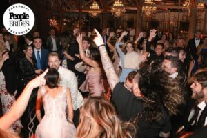 Derek Hough Instagram - It was a wedding meant for the stars! ✨ Derek Hough and Hayley Erbert's Monterey County, California wedding on Saturday featured plenty of sweet and stunning touches — from the bride's custom duchess satin gown, to their reception inside a 100-year-old barn, to appearances from famous friends.

PEOPLE and BRIDES are teaming up to share all the biggest moments from Derek Hough and Hayley Erbert's dream wedding day. Visit our bio link to see more photos from the joyous affair! | 📷: @amyandstuart