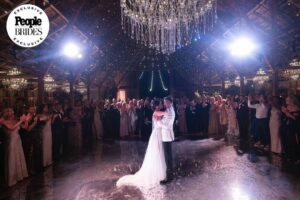 Derek Hough Instagram - It was a wedding meant for the stars! ✨ Derek Hough and Hayley Erbert's Monterey County, California wedding on Saturday featured plenty of sweet and stunning touches — from the bride's custom duchess satin gown, to their reception inside a 100-year-old barn, to appearances from famous friends.

PEOPLE and BRIDES are teaming up to share all the biggest moments from Derek Hough and Hayley Erbert's dream wedding day. Visit our bio link to see more photos from the joyous affair! | 📷: @amyandstuart