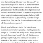 Derek Hough Instagram - I don’t know exactly when, but years ago I started saying “let’s make history” before I would perform or even if I was just leaving my house. My intention when I say “let’s make history” is not to set a record or to do something amazing. It’s just to acknowledge that each day, each moment that passes we’re writing our story, we’re creating our history. By saying “let’s make history” I’m basically asking myself , “what kind of story do I want to write? What kind of movie/life do I want to direct? When I look back what will my history look like?” Getting this 13th nomination has certainly made me reflect on my History and the Journey I’ve been on. I’m filled with so much love gratitude. @variety #symphonyofdance