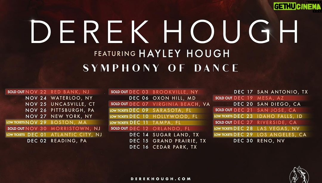 Derek Hough Instagram - This week of shows were epic!!! These audiences keep bringing it! Only 22 shows left Don’t Miss It ! Tickets 🎫 Derekhough.com