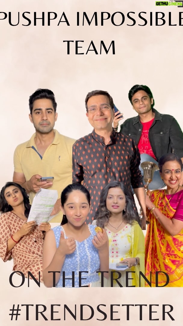 Deshna Dugad Instagram - Tag your favourite TV actor and if you are one tell us if you any perks of being a TV actor!! π¬ππΏ #pushpaimpossible #pushpaimpossibleonsab #sonysab #trendingreels #explore #tvactor #trending