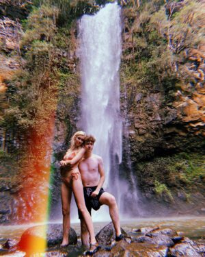 Devin Druid Instagram - kayaked 2 miles and hiked 1 1/2 miles for this