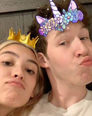 Devin Druid Instagram - all quarantine pics—couldn’t ask for a better person to be stuck with in this craziness. 2 years together has flown by and she still drives me crazy. i’m so filled with love from you and so happy to have been able to spend so much time together, and am grateful for our health and safety. 

love u always babs @anniemarie