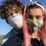 Devin Druid Instagram - all quarantine pics—couldn’t ask for a better person to be stuck with in this craziness. 2 years together has flown by and she still drives me crazy. i’m so filled with love from you and so happy to have been able to spend so much time together, and am grateful for our health and safety. love u always babs @anniemarie