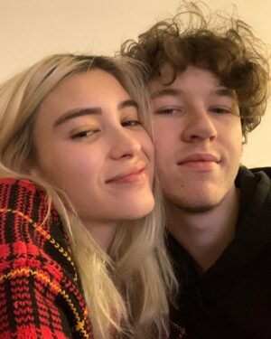Devin Druid Instagram - all quarantine pics—couldn’t ask for a better person to be stuck with in this craziness. 2 years together has flown by and she still drives me crazy. i’m so filled with love from you and so happy to have been able to spend so much time together, and am grateful for our health and safety. 

love u always babs @anniemarie